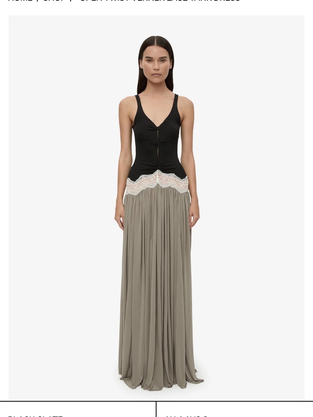 Christopher Esber Verner Lace Tank Dress